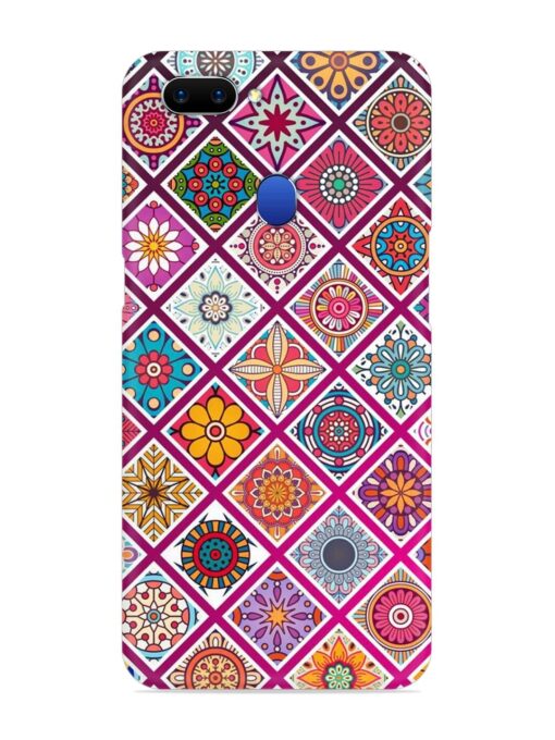 Seamless Tile Pattern Snap Case for Oppo A5 (2018) Zapvi