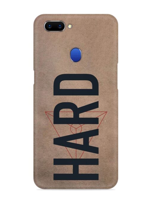 Hard Typo Snap Case for Oppo A5 (2018)