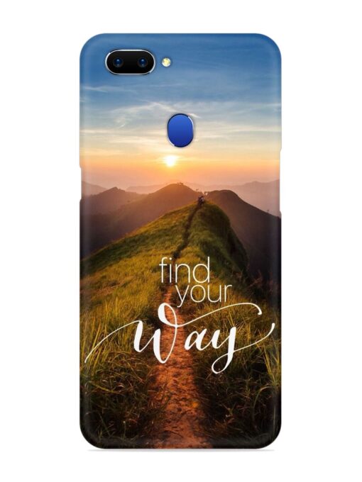 Find Your Way Snap Case for Oppo A5 (2018) Zapvi