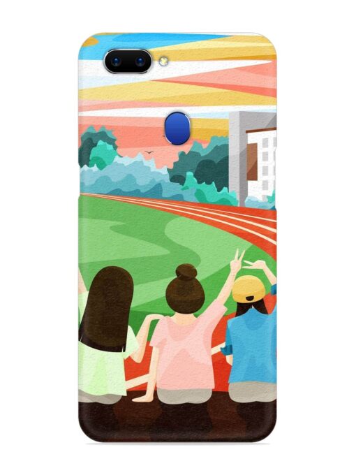 School Playground Snap Case for Oppo A5 (2018) Zapvi