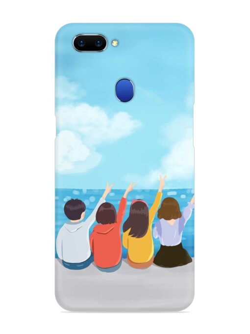 Happy Kids Snap Case for Oppo A5 (2018) Zapvi