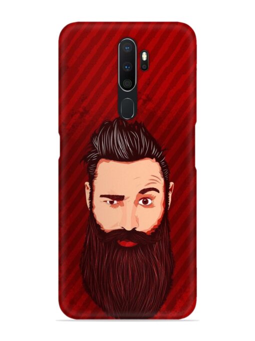 Beardo Man Snap Case for Oppo A5 (2020) Zapvi