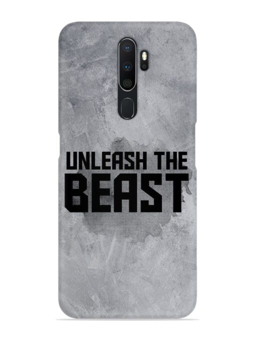 Unleash The Beast Snap Case for Oppo A5 (2020) Zapvi