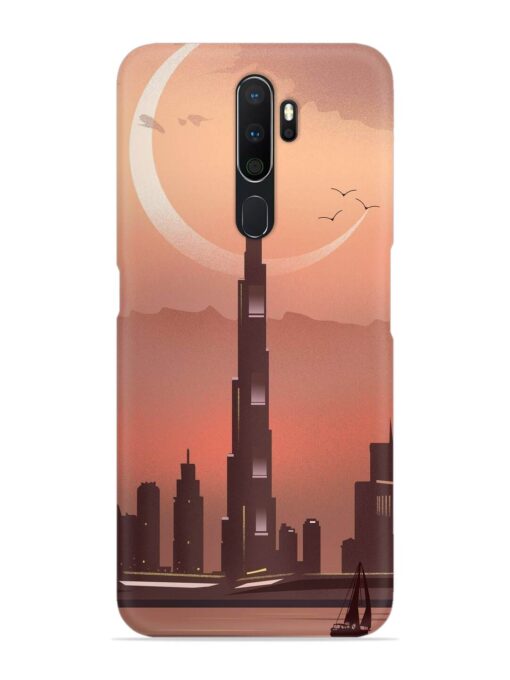 Landmark Burj Khalifa Snap Case for Oppo A5 (2020) Zapvi