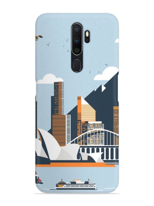 Sydney Opera Landscape Snap Case for Oppo A5 (2020) Zapvi