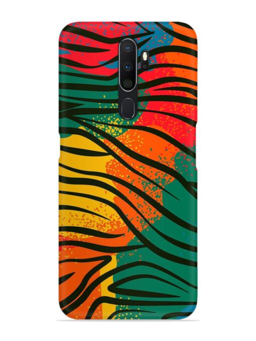 Bright Colorful Snap Case for Oppo A5 (2020) Zapvi