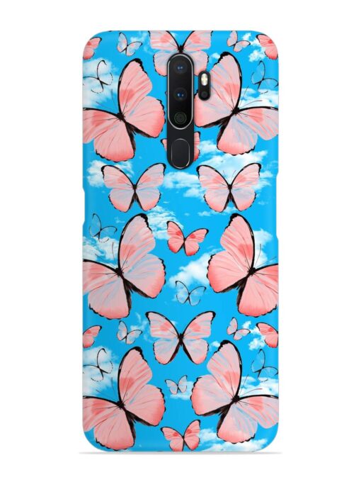 Seamless Pattern Tropical Snap Case for Oppo A5 (2020) Zapvi