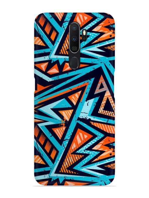 Abstract Seamless Grunge Snap Case for Oppo A5 (2020)