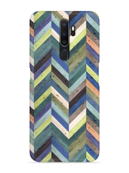 Chevron Random Color Snap Case for Oppo A5 (2020) Zapvi