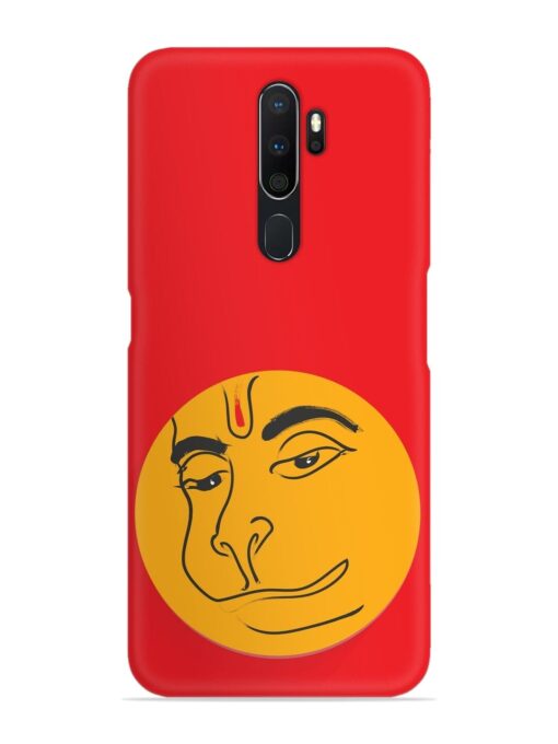 Lord Hanuman Vector Snap Case for Oppo A5 (2020)