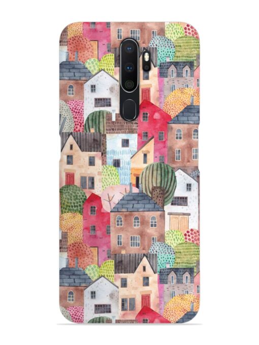 Abstract Seamless Pattern Snap Case for Oppo A5 (2020)