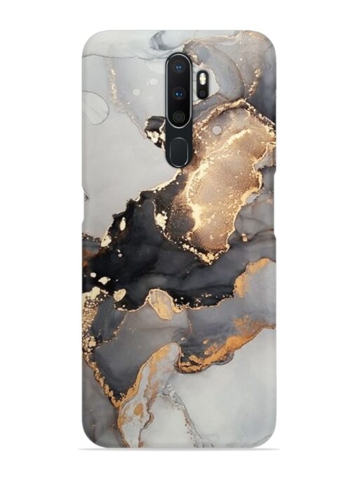 Luxury Abstract Fluid Snap Case for Oppo A5 (2020)