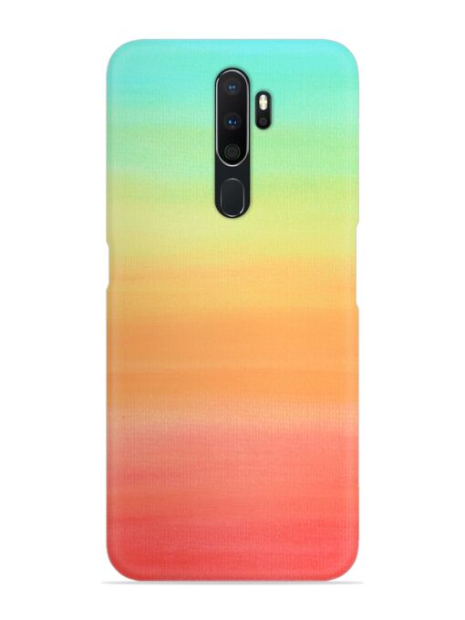 Background Sky Watercolor Snap Case for Oppo A5 (2020) Zapvi