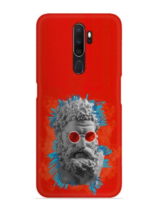 Contemporary Art Concept Snap Case for Oppo A5 (2020) Zapvi