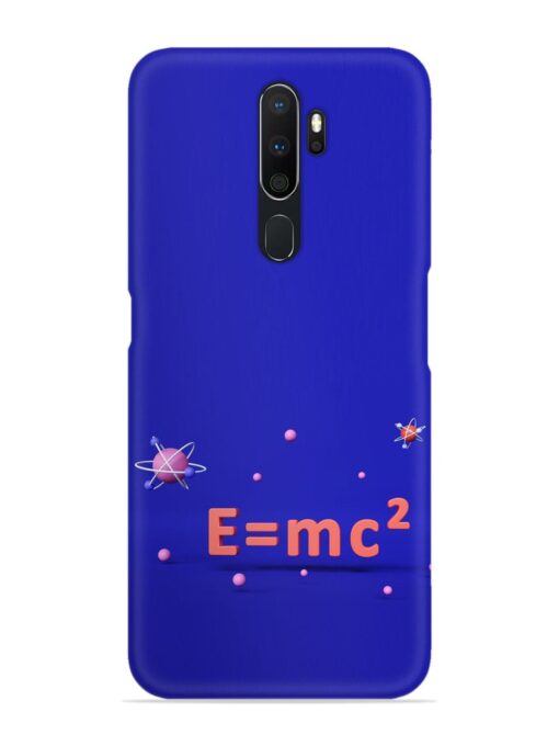 Formula Relativity Equation Snap Case for Oppo A5 (2020) Zapvi