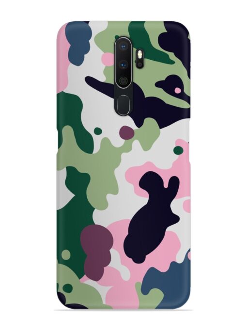 Seamless Funky Camouflage Snap Case for Oppo A5 (2020) Zapvi