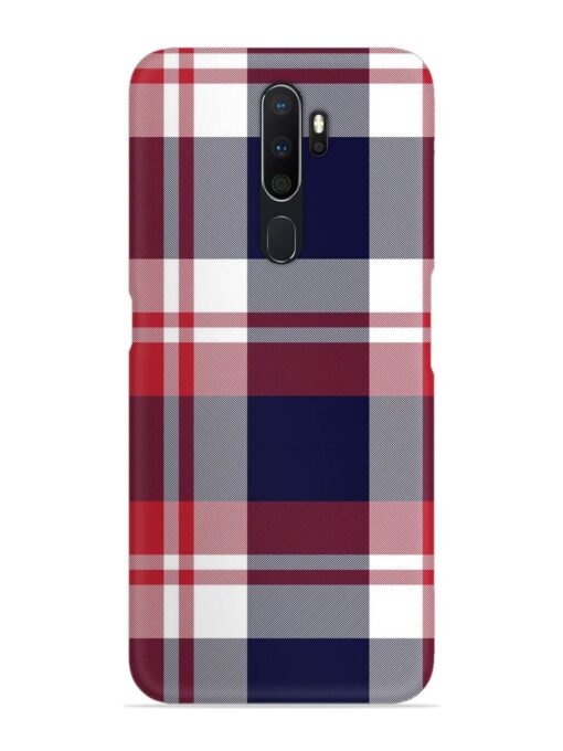 Classic Plaid Tartan Snap Case for Oppo A5 (2020) Zapvi