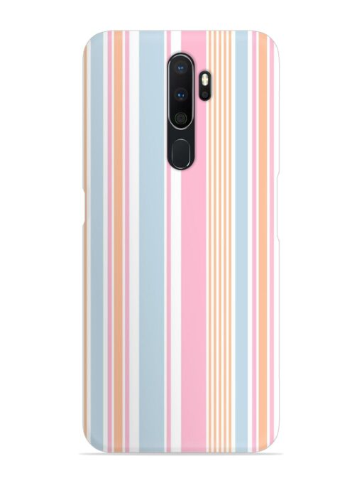 Stripe Seamless Pattern Snap Case for Oppo A5 (2020)