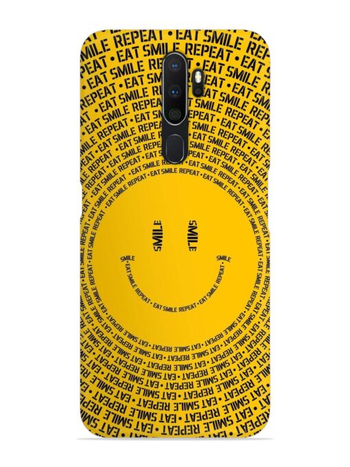 Smiley Snap Case for Oppo A5 (2020) Zapvi