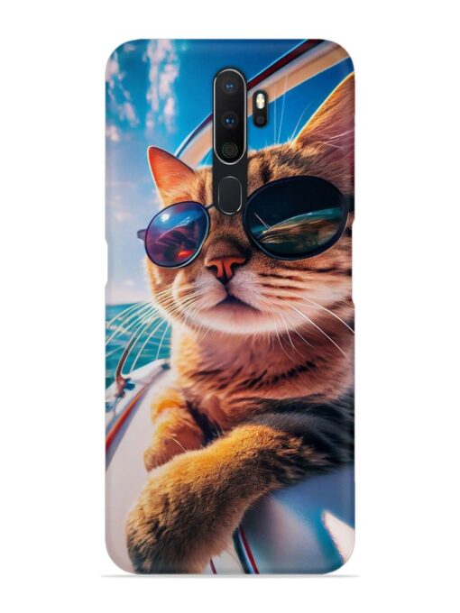 Cat In Style Snap Case for Oppo A5 (2020)