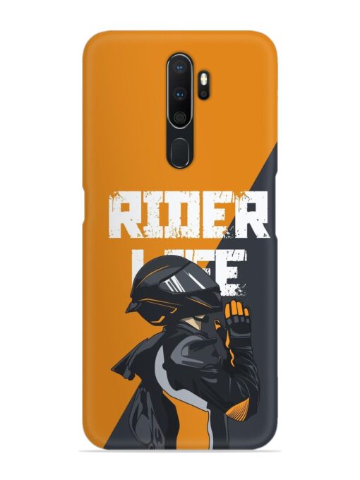 Rider Life Snap Case for Oppo A5 (2020) Zapvi