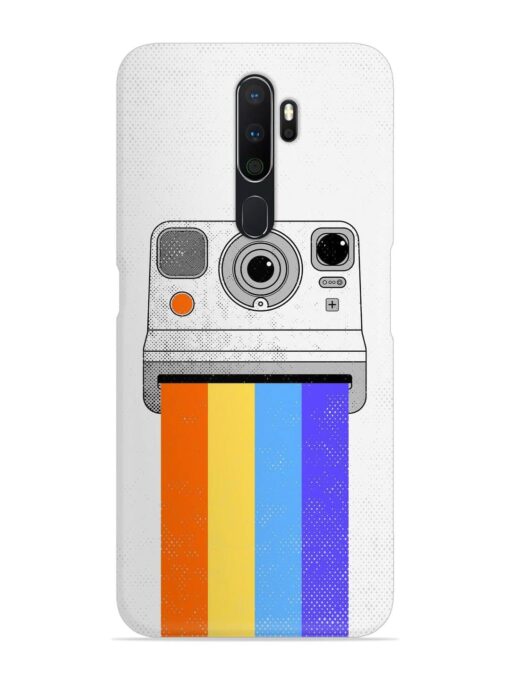 Retro Camera Art Snap Case for Oppo A5 (2020) Zapvi