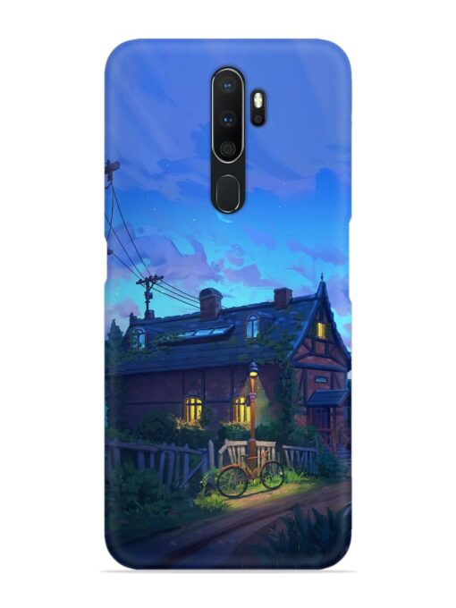 Beautiful Village House Snap Case for Oppo A5 (2020) Zapvi