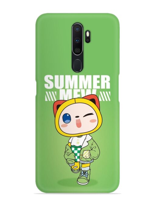 Summer Mew Snap Case for Oppo A5 (2020) Zapvi