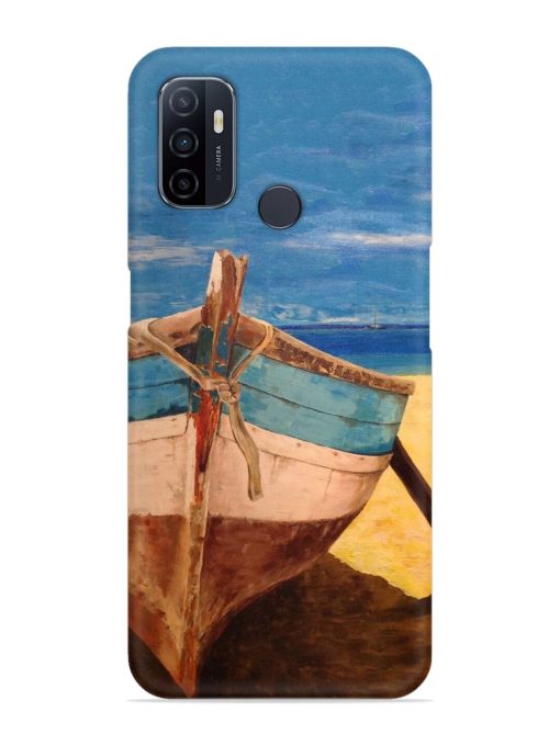 Canvas Painting Snap Case for Oppo A53 Zapvi