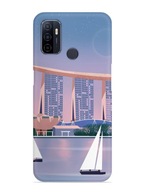 Singapore Scenery Architecture Snap Case for Oppo A53 Zapvi