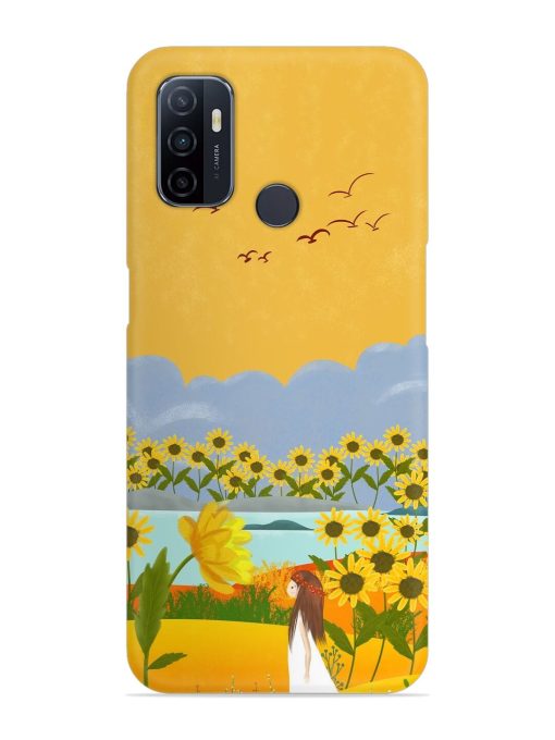 Beginning Of Autumn Snap Case for Oppo A53 Zapvi