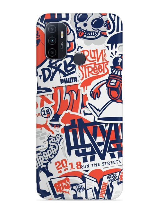 Run The Street Snap Case for Oppo A53 Zapvi