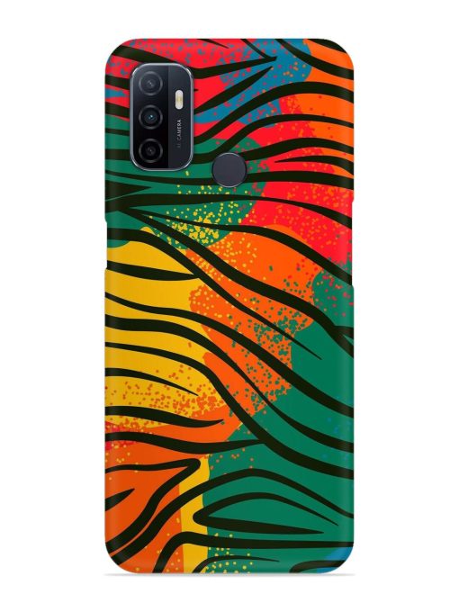 Bright Colorful Snap Case for Oppo A53 Zapvi