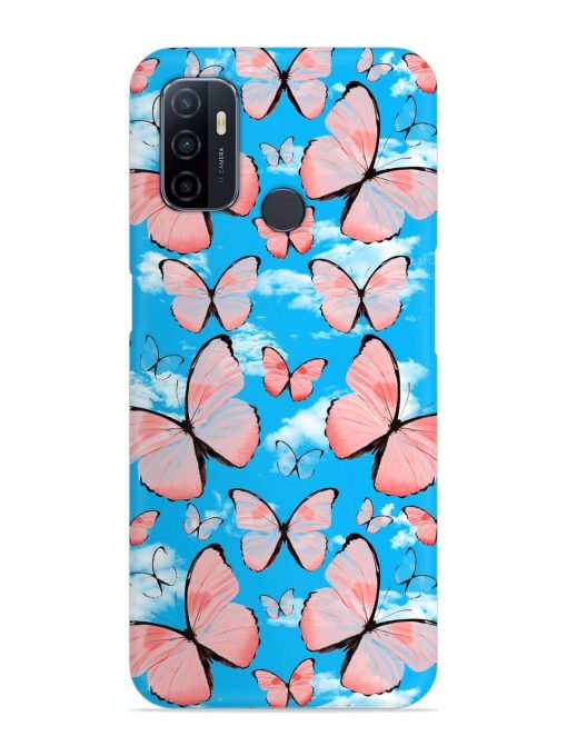 Seamless Pattern Tropical Snap Case for Oppo A53