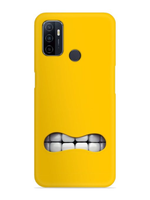 Mouth Character On Snap Case for Oppo A53