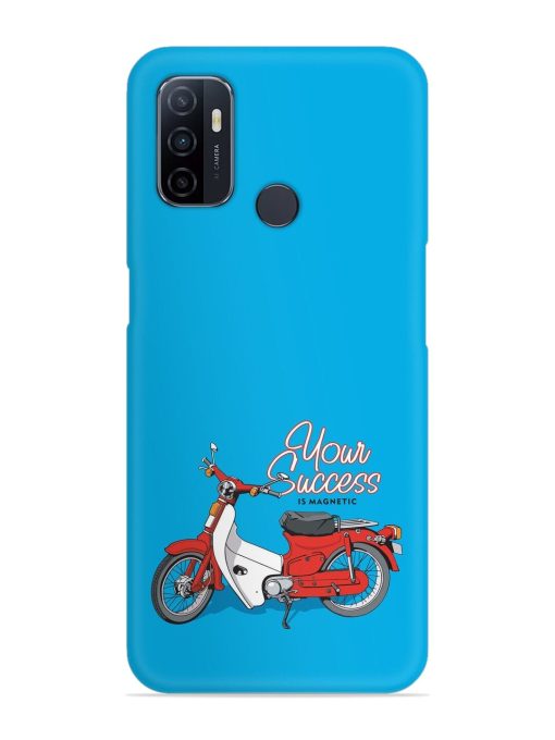 Motorcycles Image Vector Snap Case for Oppo A53 Zapvi