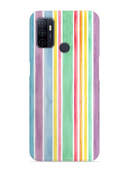 Hand Drawn Watercolor Snap Case for Oppo A53 Zapvi