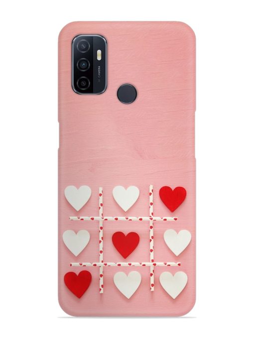 Valentines Day Concept Snap Case for Oppo A53 Zapvi