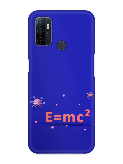 Formula Relativity Equation Snap Case for Oppo A53 Zapvi