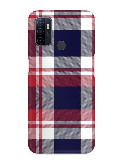 Classic Plaid Tartan Snap Case for Oppo A53