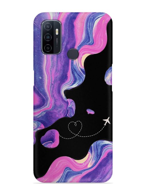 Glitter Art Snap Case for Oppo A53 Zapvi