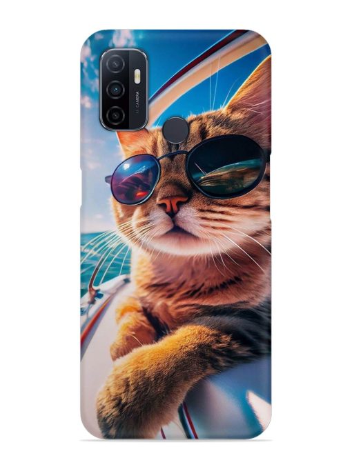 Cat In Style Snap Case for Oppo A53