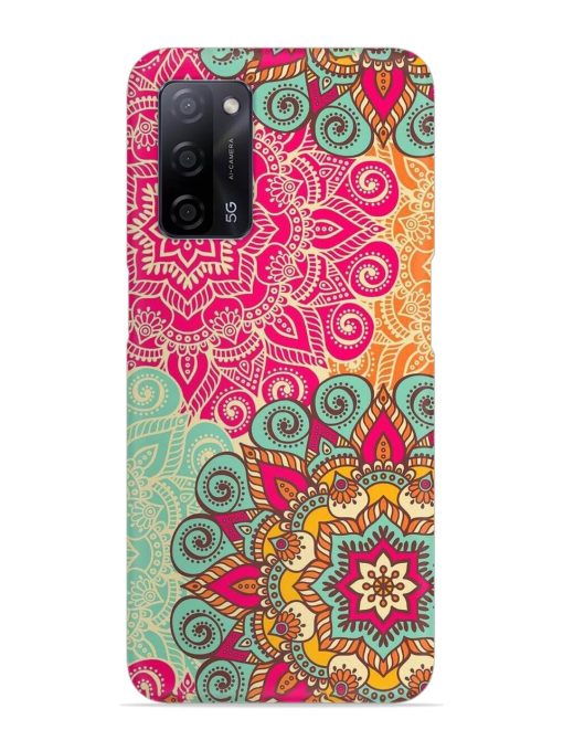 Mandala Seamless Snap Case for Oppo A53S (5G) Zapvi