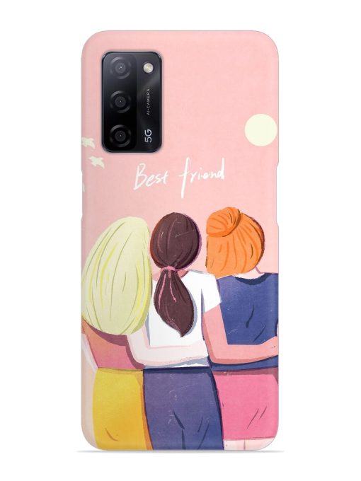 Friendship Day Snap Case for Oppo A53S (5G) Zapvi