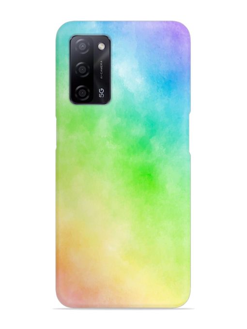 Watercolor Mixture Snap Case for Oppo A53S (5G) Zapvi