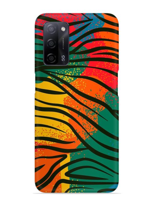 Bright Colorful Snap Case for Oppo A53S (5G)