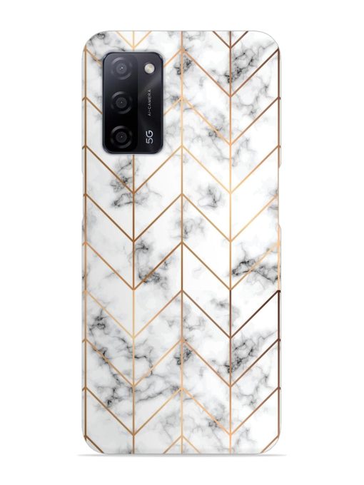 Vector Marble Texture Snap Case for Oppo A53S (5G) Zapvi