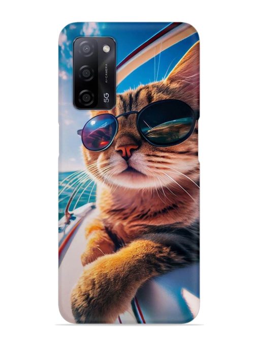 Cat In Style Snap Case for Oppo A53S (5G) Zapvi