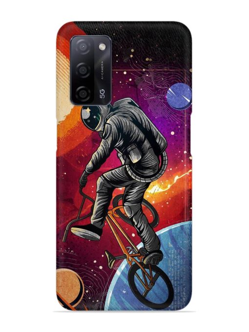 Super Eclipse Bmx Bike Snap Case for Oppo A53S (5G) Zapvi