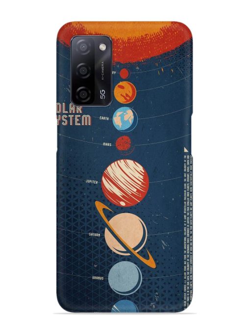 Solar System Vector Snap Case for Oppo A53S (5G)